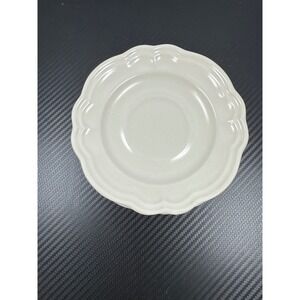 VINTAGE Pfaltzgraff Desert Rose Saucer Cream Scalloped Rim Made USA‎ SET OF 2